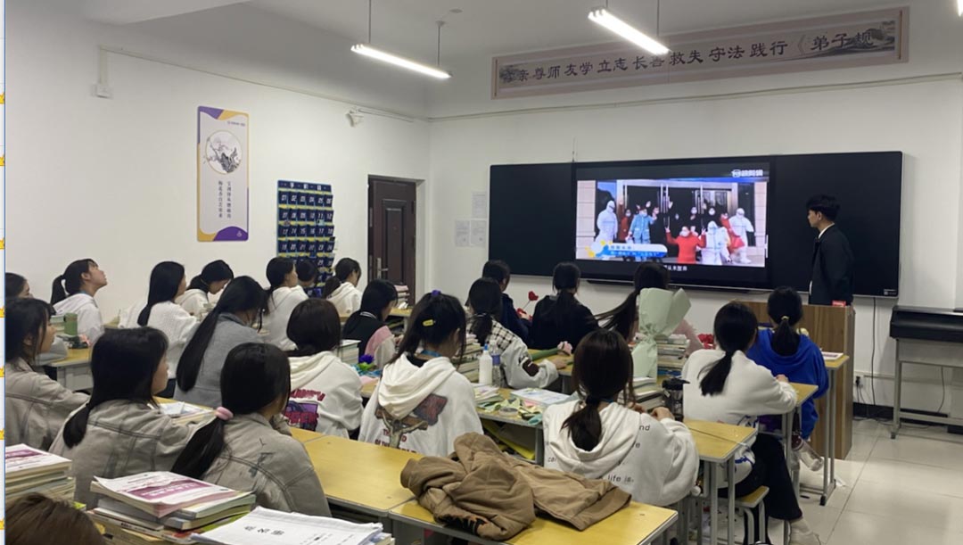 郑州爱婴幼师学校清明节主题教育活动