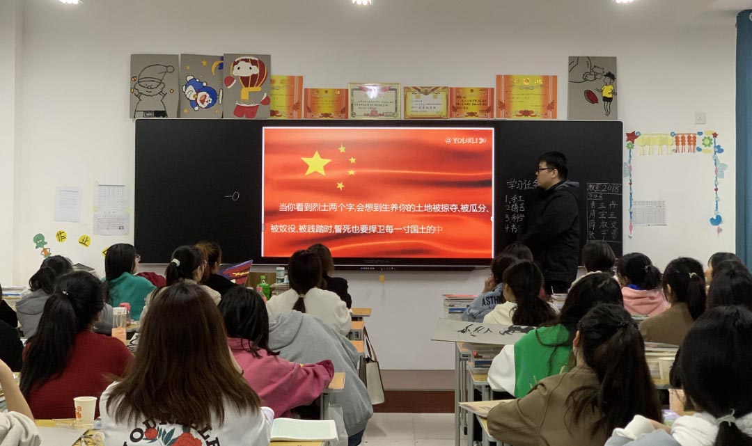 郑州爱婴幼师学校清明节主题教育活动